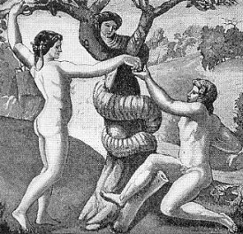 Lilith with Adam and Eve