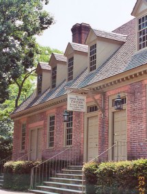 Brickhouse Tavern in Colonial Williamsburg