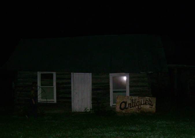 Haunted Log Cabin Orb Picture