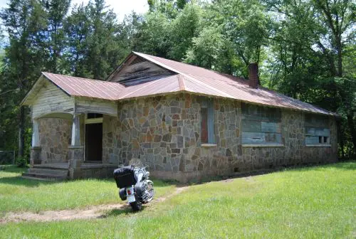 Old Haunted Church School House in the Ozarks
