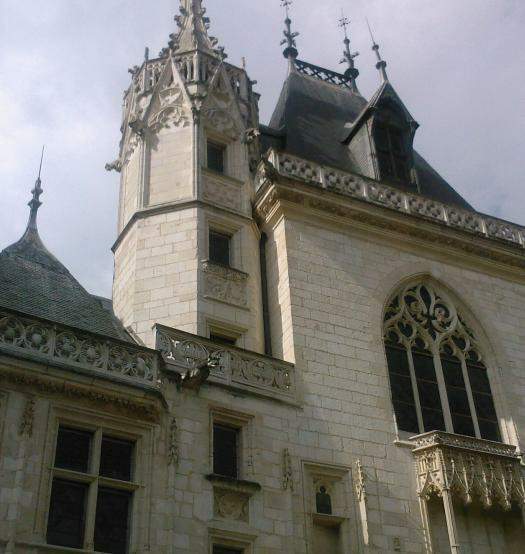 Gargoyle at Palais de Jacques Coeur in Bourges France
