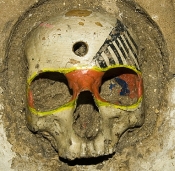 Painted Skull
